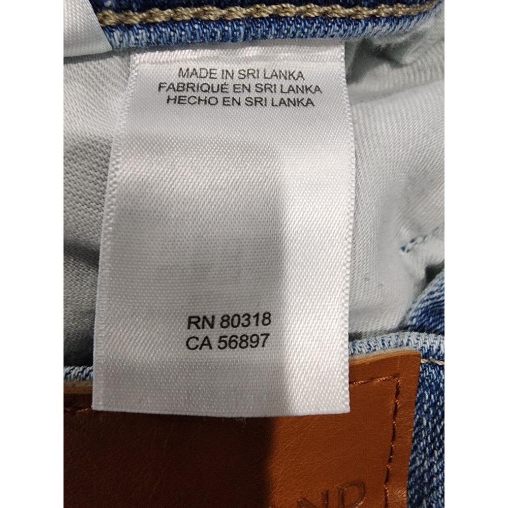 Lucky Brand Jeans Women's Size 4 Blue Denim Skinny Leg High‎ Rise 5 Button Fly - Picture 6 of 7